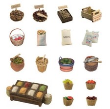 Miniatur Lebensmittel 2-15 cm