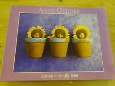 1000 Anne Geddes Sonnenblumen Trio, Schmidt, Puzzle, vollständig, 7-4