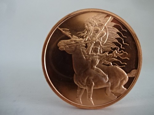 Medaille american indian - medaille,