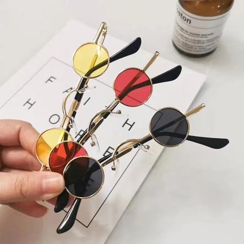 Stilvolle runde sonnenbrille - runde,