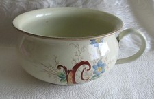 ANTIKER Nachttopf - Metall -