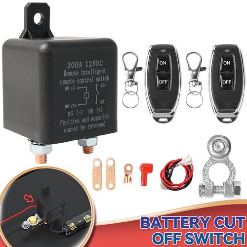 12v 200a autobatterie - autobatterie, relais