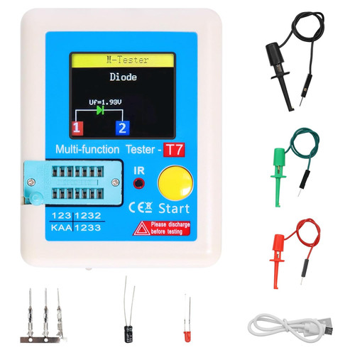 Lcr transistor tester tft - tester,