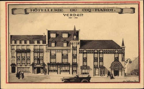 Verdun lothringen meuse - ak,