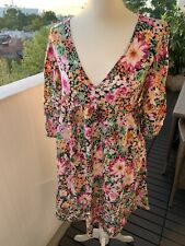 Elegantes Mini Kleid Mama H&M Gr S Blumig Bunt, Blogger ? Zara