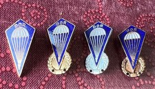 DDR Abzeichen Fallschirmspringer GST 4x