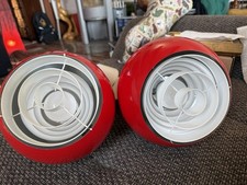 Skandinavisches Design – 2x Orno „Ping Pong“ Pendelleuchte, 1970 Heikki Turunen