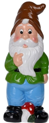 Gartenzwerg aus keramik - cm,