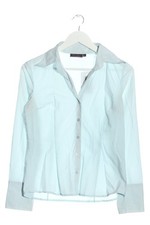 PIA JESSEN Langarmhemd Damen Hemd Gr. DE 36 türkis Casual-Look