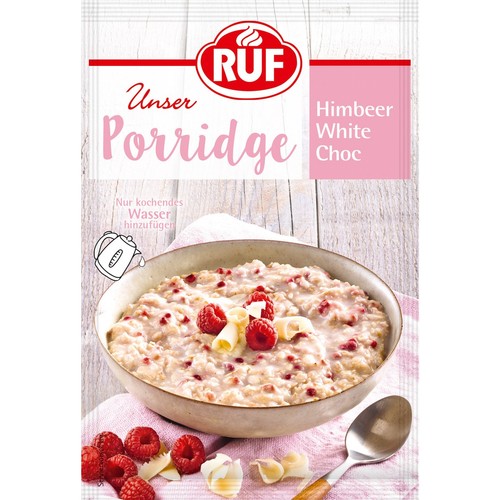 Ruf porridge himbeer white - porridge,