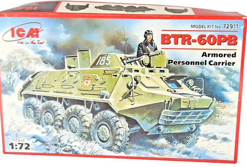 Icm 72911 scale btr 60pb - icm, btr-60pb