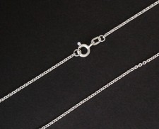 Silberkette Ankerkette Sterling Silber 925 1 mm 2 mm Länge 38 -60 cm sehr stabil