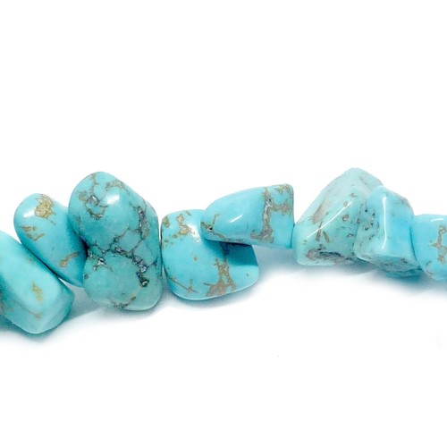 Magnesit perlen nuggets 12 - perlen,