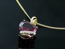 585 Goldkette mit kleinem Herz