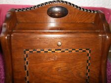 Gründerzeit Briefsekretär Tischsekretär Kleinmöbel kleiner Sekretär m. Intarsien