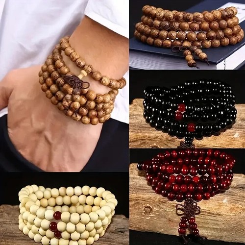 108 buddha perlen armband - 108,