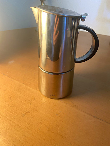 Cilio espressokanne edelstahl - espressokanne,