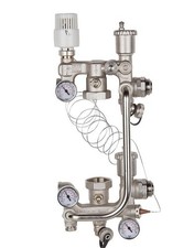 IVAR Fußbodenregeleinheit Combimix für Pumpen DN25/180 mm BL 20-60°C o. Bypass