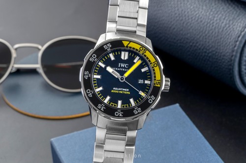 Iwc aquatimer edelstahl - iwc,