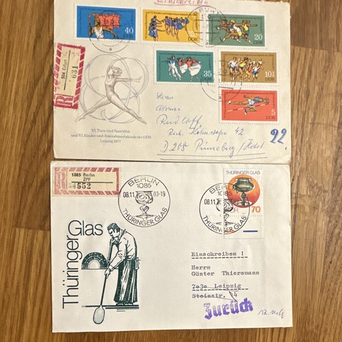 Ddr ersttagsbriefe konvolut - ddr,