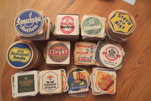 Alter brauerei bierdeckel - alter,