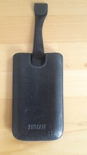   Handyhülle Suncase Leder schwarz   