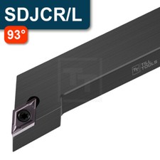 SDJCR/L Drehmeißel Drehhalter Drehstahl Klemmhalter Wendeplattenhalter DCGT DCMT