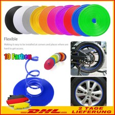 8m Felgen kantenschutz Auto Radnabe Ring Reifenschutz Aufkleber Gummistreifen -