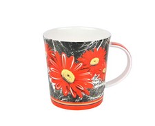 2 Becher Gerbera Modern Dekor