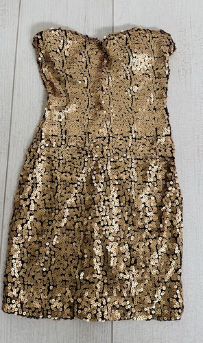Damen abendkleid gold - damen,