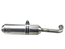 Auspuff Yamaha Grizzly YFM 700 / 550 ABE Edelstahl Edition Endtopf Auspuffanlage