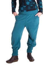 Vishes Damen Thermo Haremshose aus recyceltem Fleece mit elastischem Bund