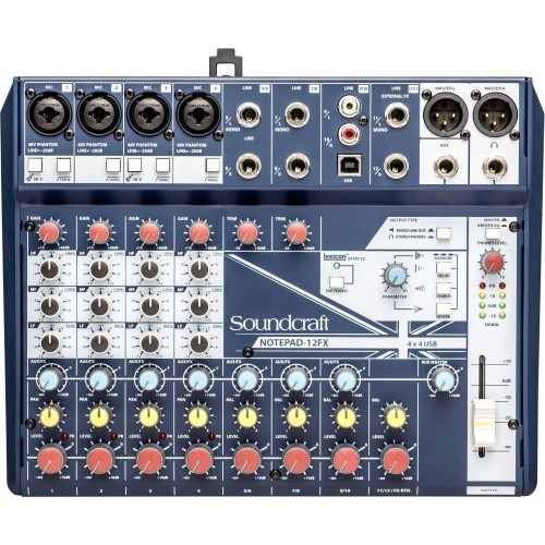 Soundcraft notepad neu - soundcraft, fx