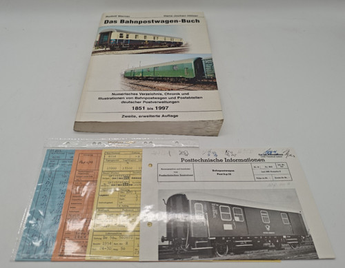 Das bahnpostwagen buch - bahnpostwagen,