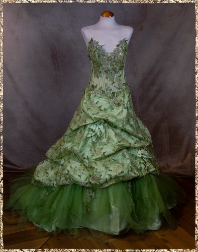Brautkleid abendkleid grün - brautkleid,
