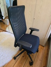 Wagner W1 C High Bürodrehstuhl Arbeitsdrehstuhl mit Dondola ergonomisch schwarz