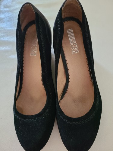 Pier one echtleder pumps mit - pier,