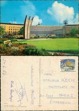 Tempelhof-Berlin Platz Luftbrückendenkmal Flughafen Tempelhof 1967