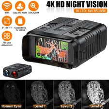 Nachtsichtgerät Nachtsicht Brille 850nm IR Fernglas Full HD Videokamera Aufnahme