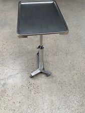 MAQUET stumme Schwester  Zureichungstisch V2A Edelstahl TEXT LESEN