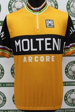 Radtrikot MOLTENI SANTINI GR XL U241 Bike Shirt Maillot Trikot Jersey