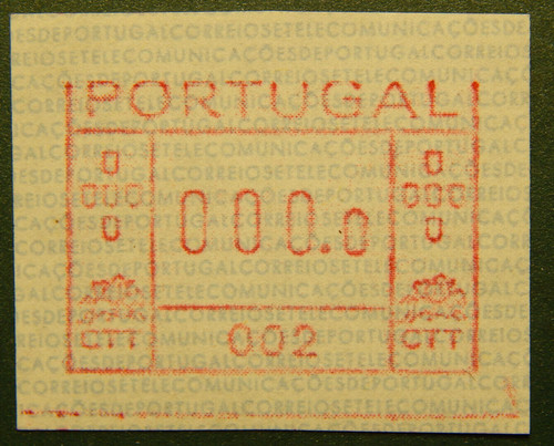 Portugal 1981 atm frama - portugal, 1981:atm/frama