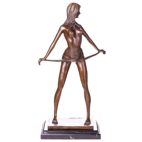 Bronzefigur skulptur - bronzefigur,