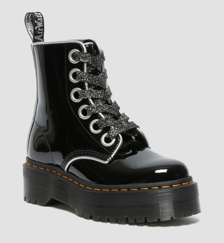 Martens loch molly black - loch,