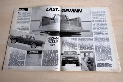 Mot 1987 nissan pickup - mot,
