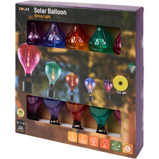 Solar Lichterkette Ballon LED