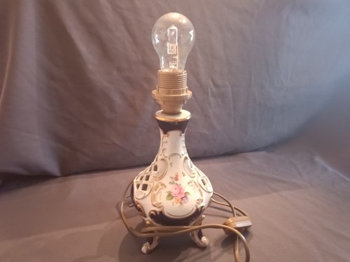 Lindner tisch lampe - tisch, lampe,porzellan