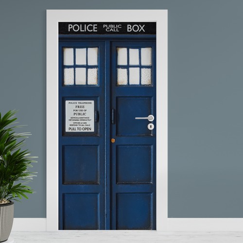 Türfolie policebox 90x200cm - türfolie, "policebox"
