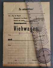 Mulsum Essel um 1910 Viehwagen