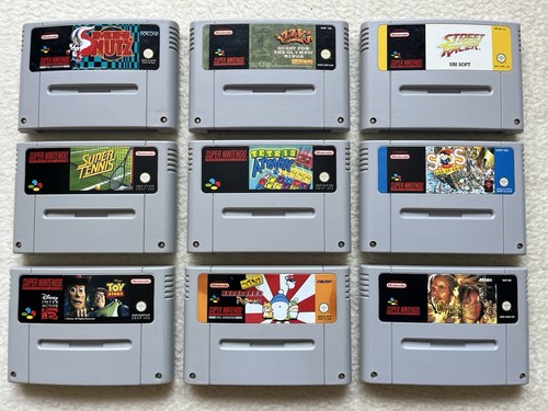 Super nintendo spiele - 9x,